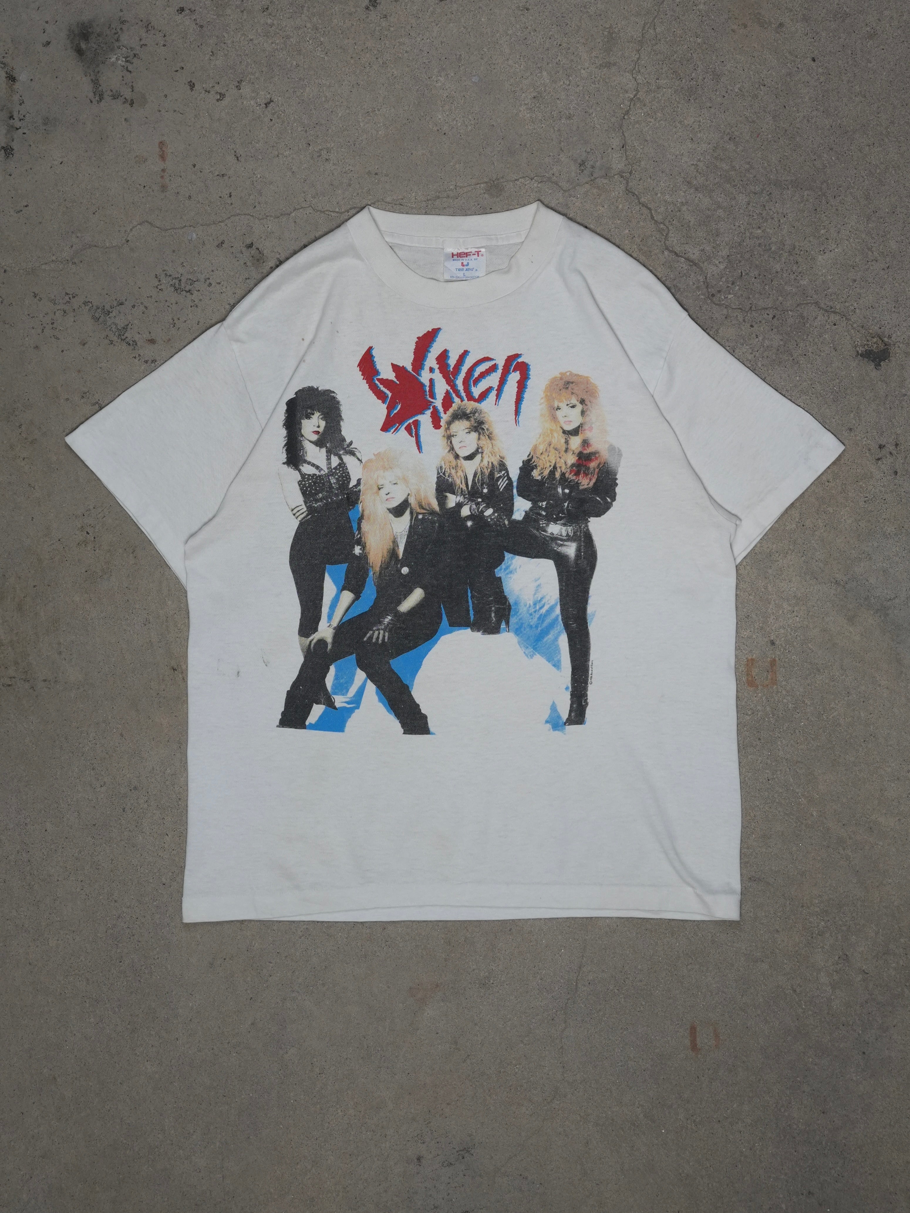 Vintage 1989 Vixen World Tour shops Shirt