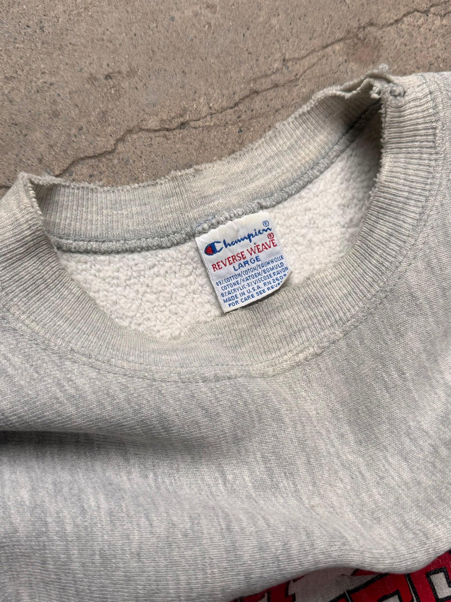 1980S - "SAINT MARYS" CHAMPION REVERSE WEAVE SWEATSHIRT