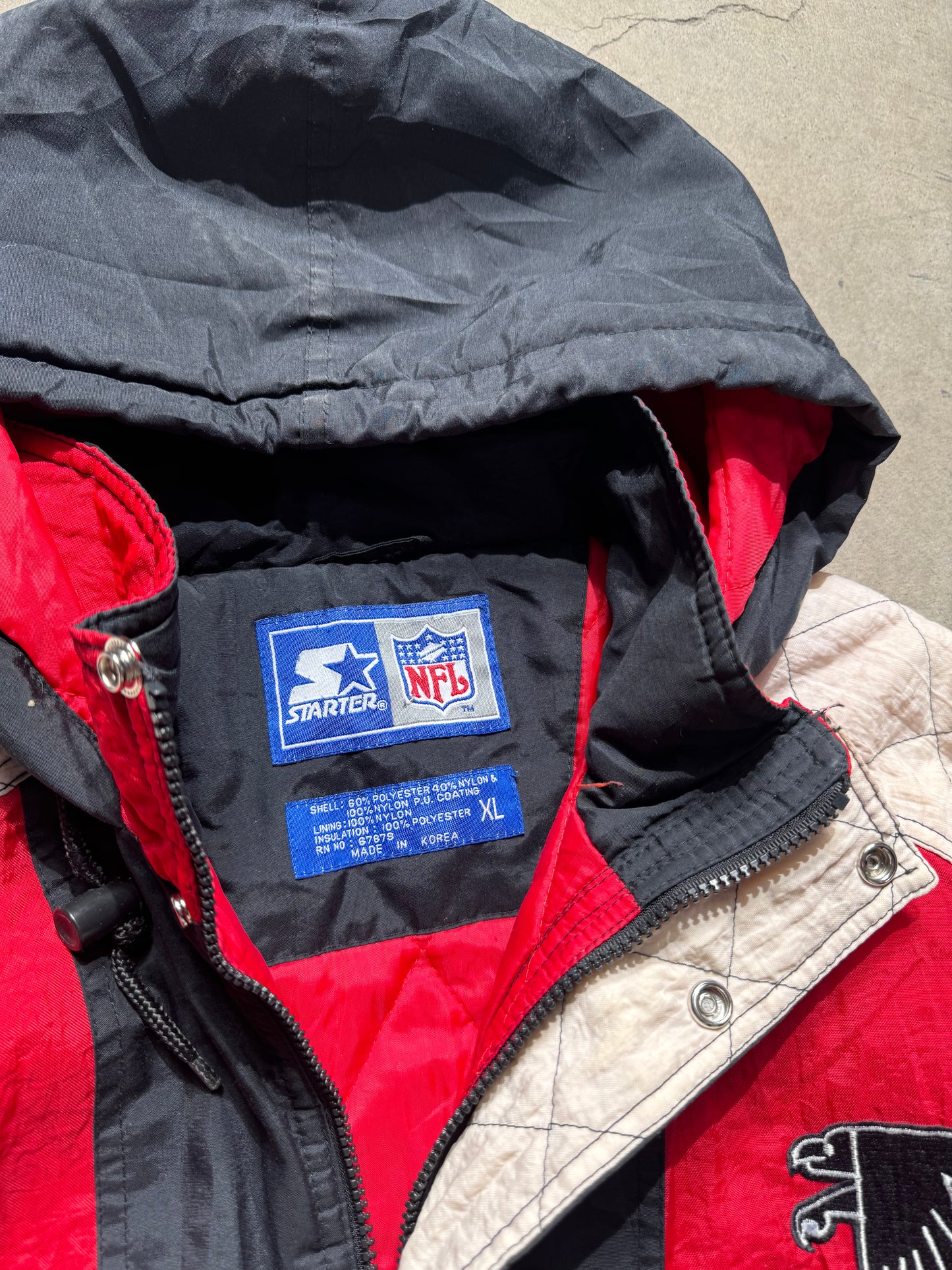 1990S - NFL FALCONS STARTER JACKET