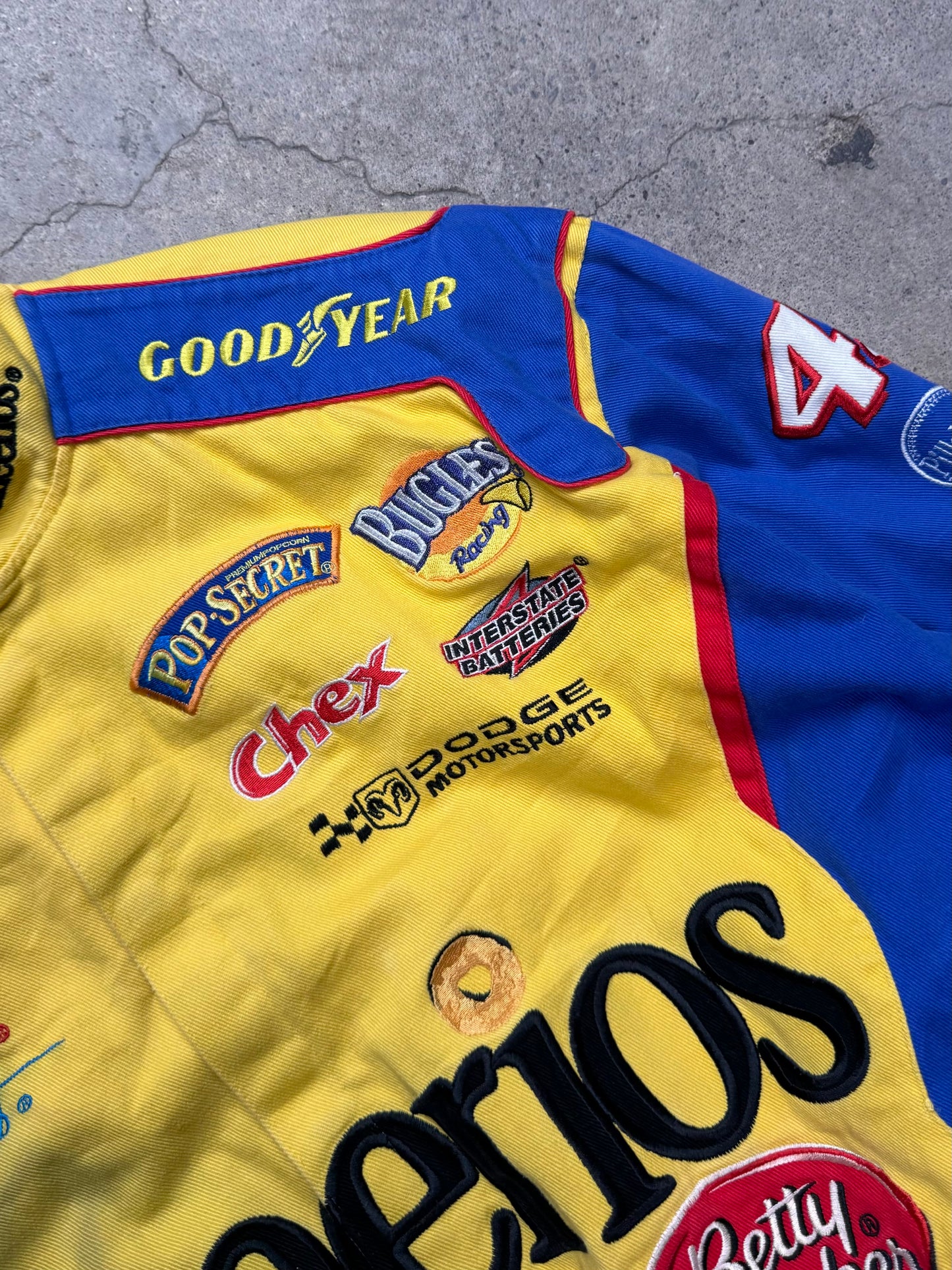 1990S/2000S - CHEERIOS JH DESIGNS NASCAR ADVERTISING JACKET