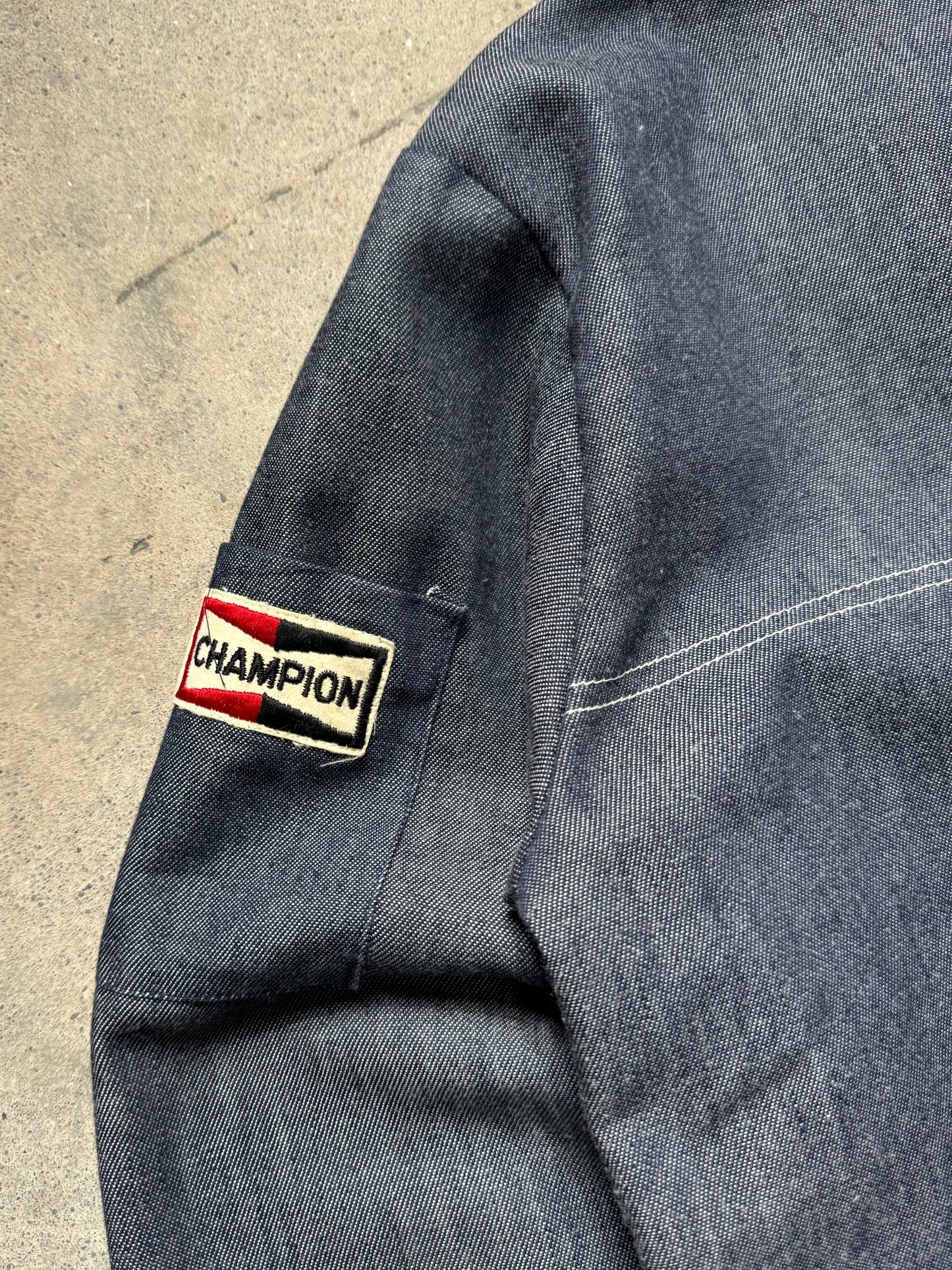 1970S - CHAMPION CHAMBRAY TRUCKER JACKET