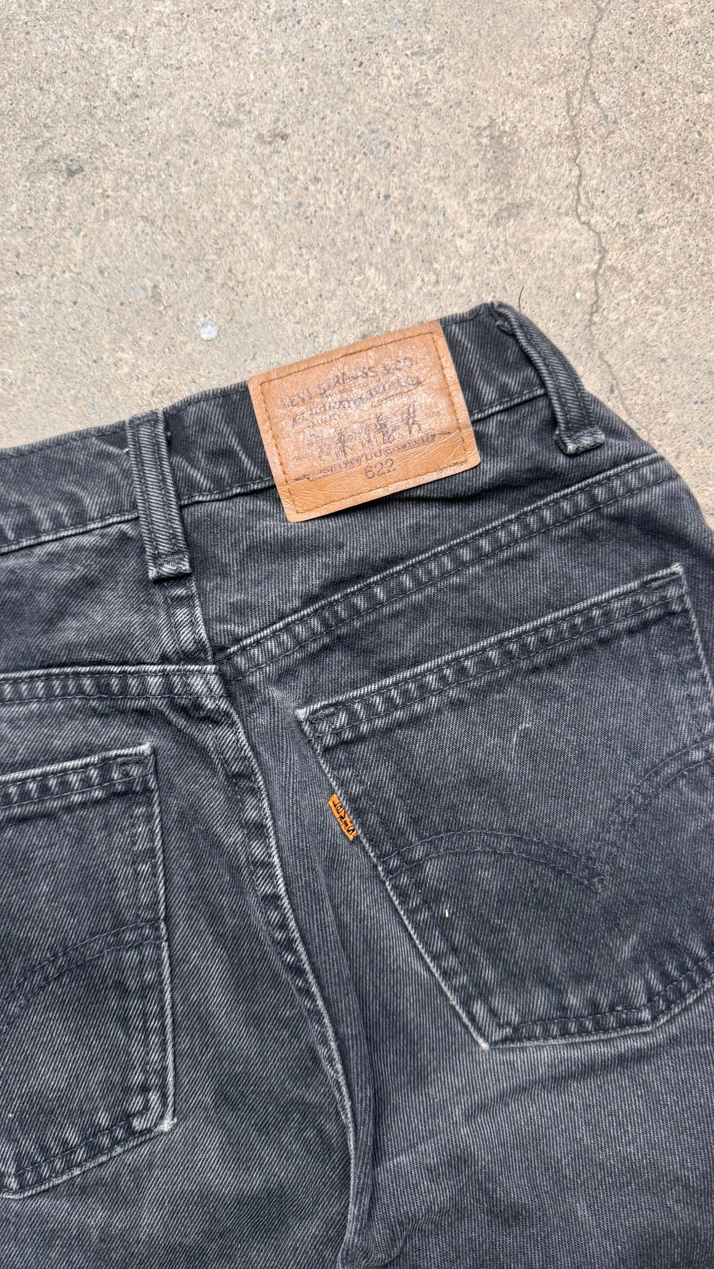 1980S - LEVIS ORANGE TAB DENIM JEANS