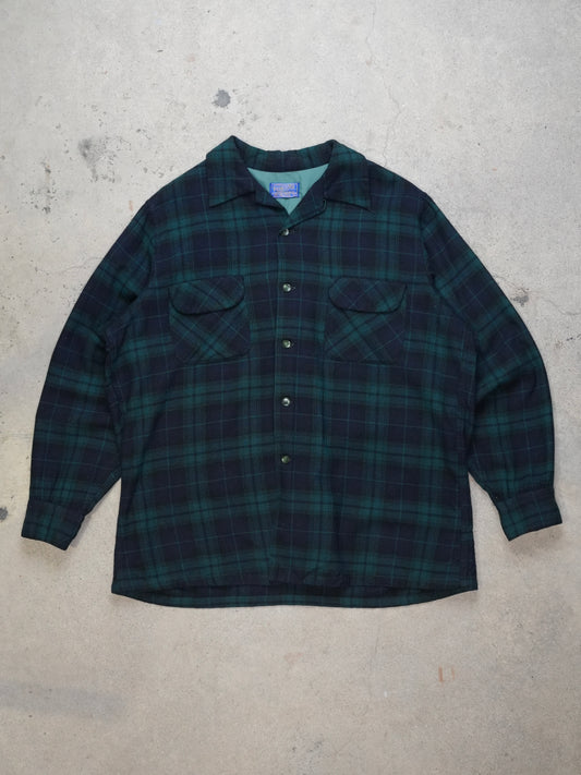 1960S - PENDLETON LOOP COLAR FLANNEL SHIRT