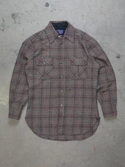 1980S - PENDLETON PLAID FLANNEL SHIRT