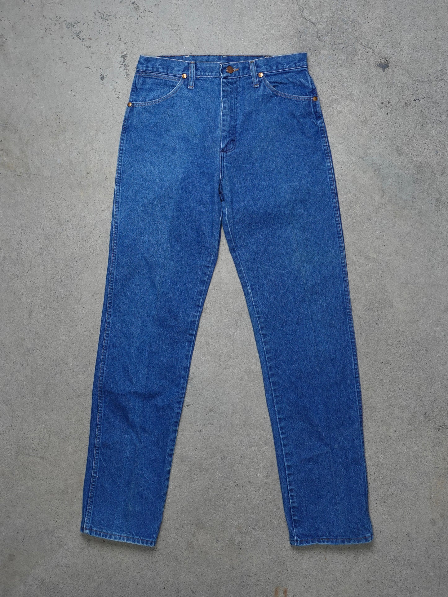 1980S/90S - WRANGLER COWBOY CUT DENIM JEANS