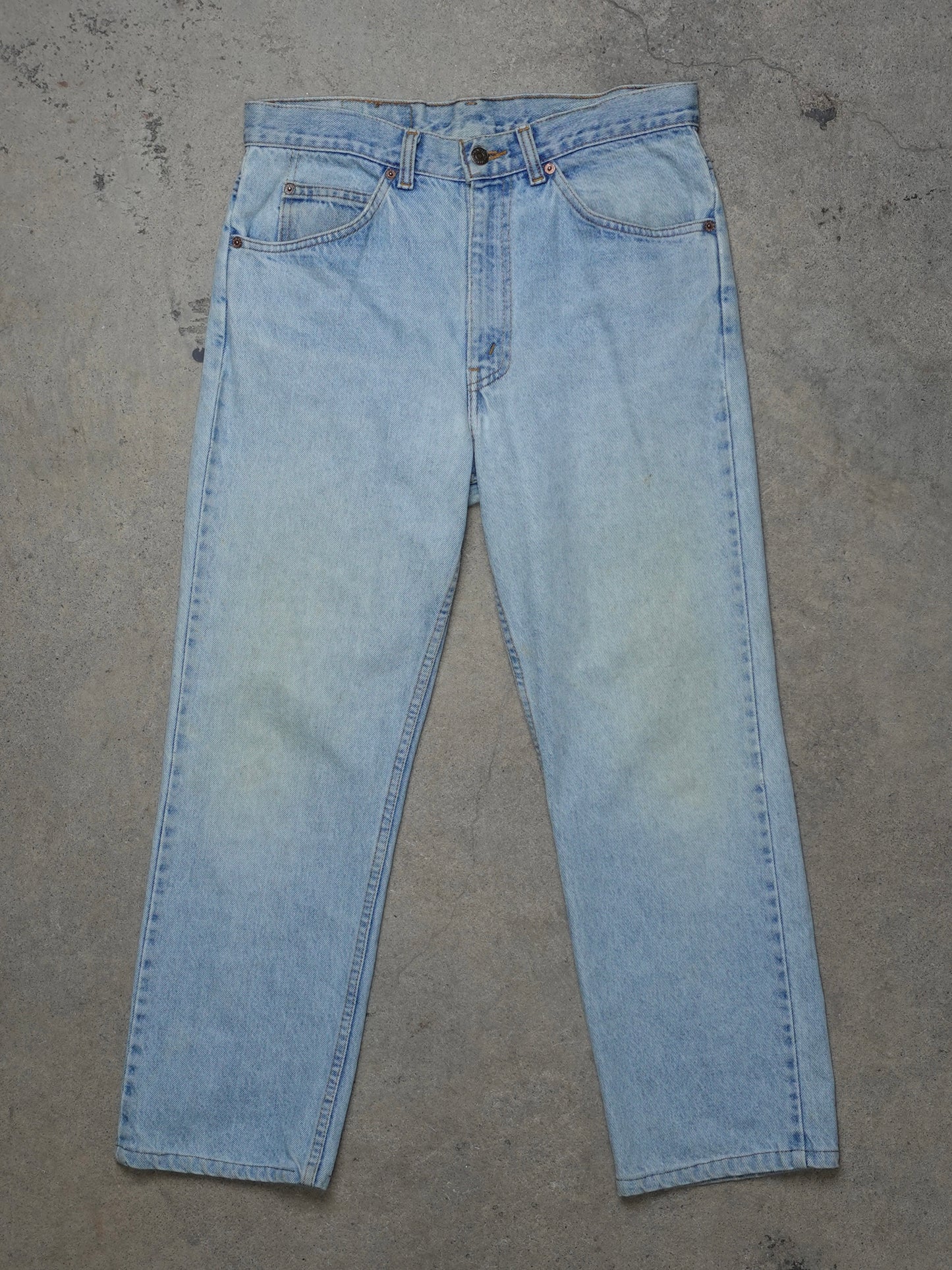 1980S/90S - LEVIS 507 ORANGE TAB DENIM JEANS