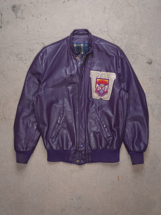 1980S - WESTERN UNIVERSITY LETTERMAN JACKET