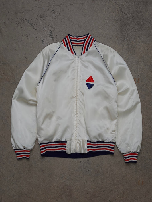 1960S - SATIN BOMBER JACKET