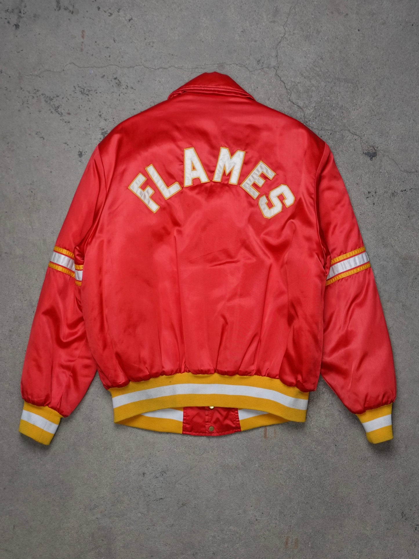 1980S - CALGARY FLAMES NHL PROFESSIONAL JACKET