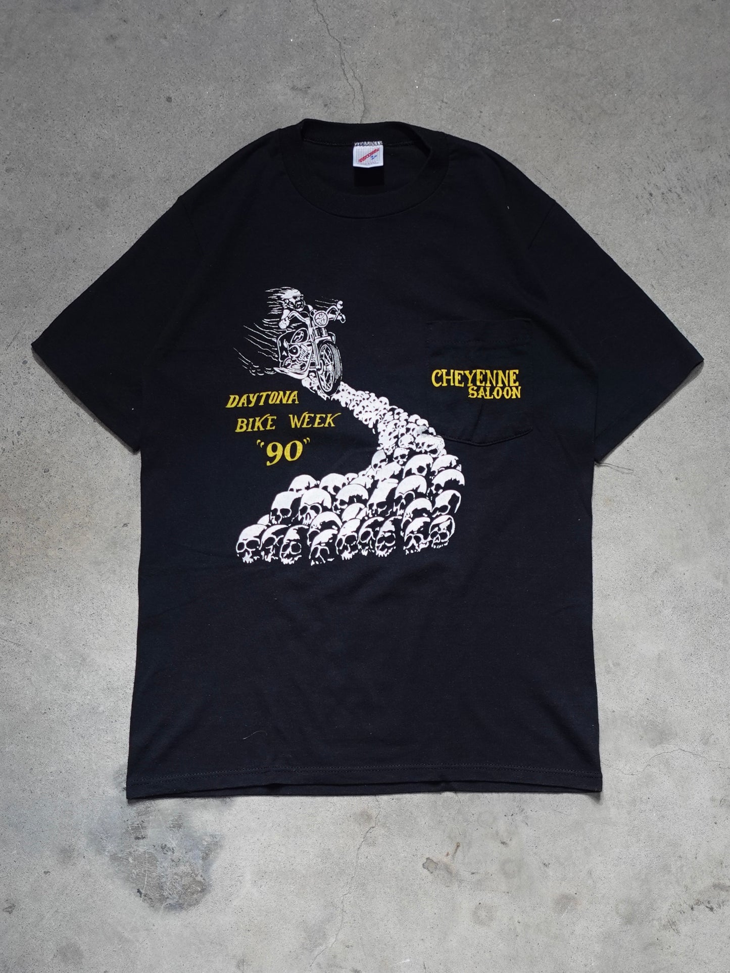 1990S - DAYTONA BIKE WEEK CHEYENNE SALOON T-SHIRT