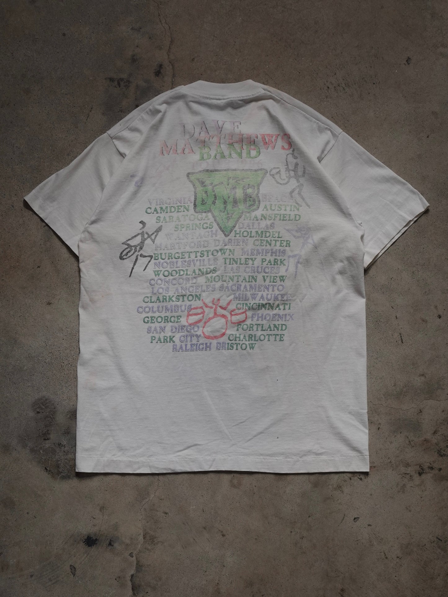 2000S - DAVE MATTHEWS BAND T-SHIRT