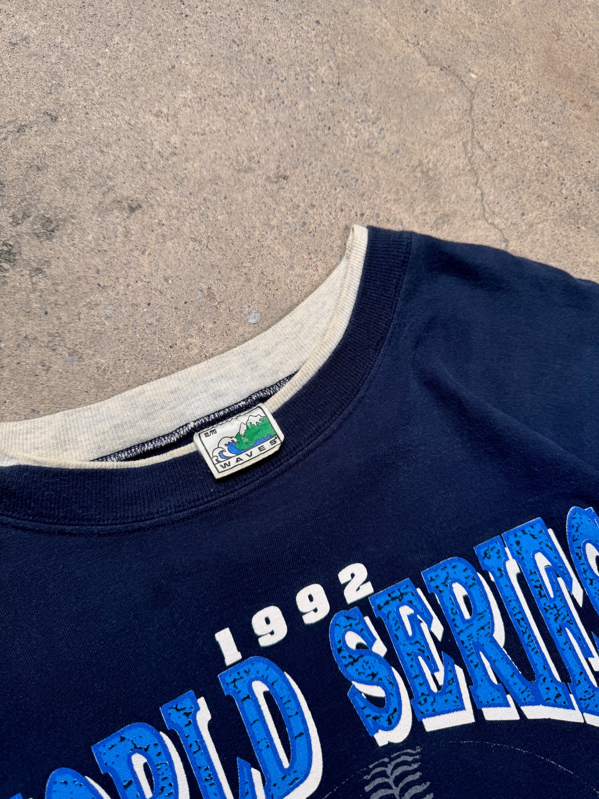 Waves Toronto Blue Jays 1992 World Series Champions Tee (M)