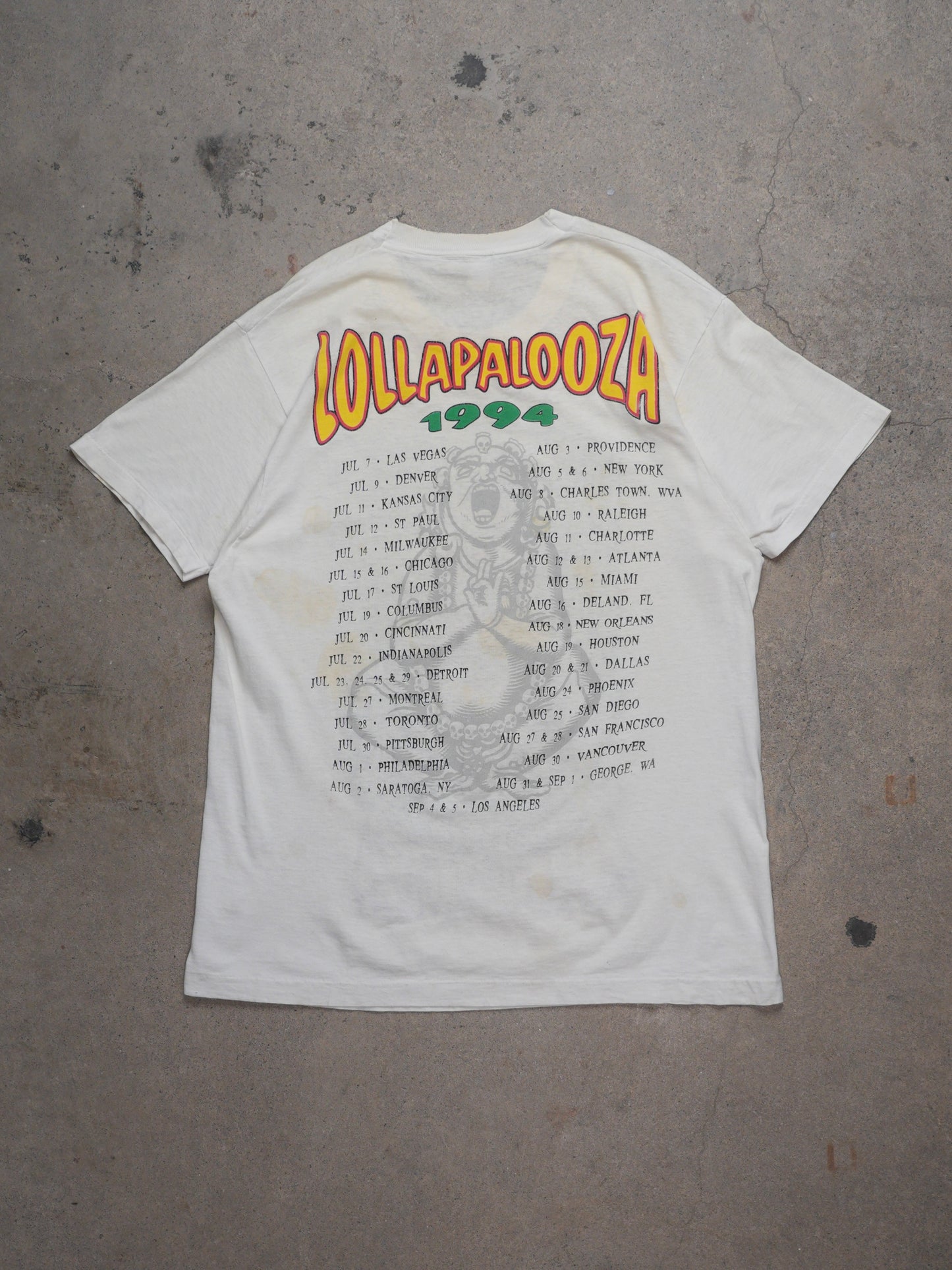 1994 - 94' LOLLAPALOOZA T-SHIRT