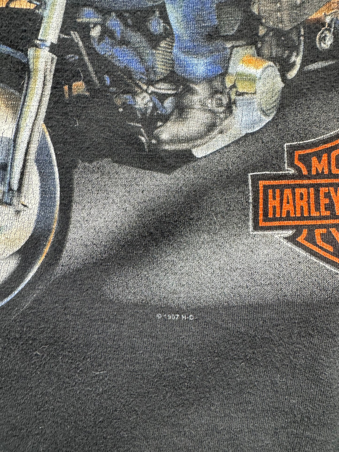 1990S - HARLEY DAVIDSON AUSTRALIA T-SHIRT