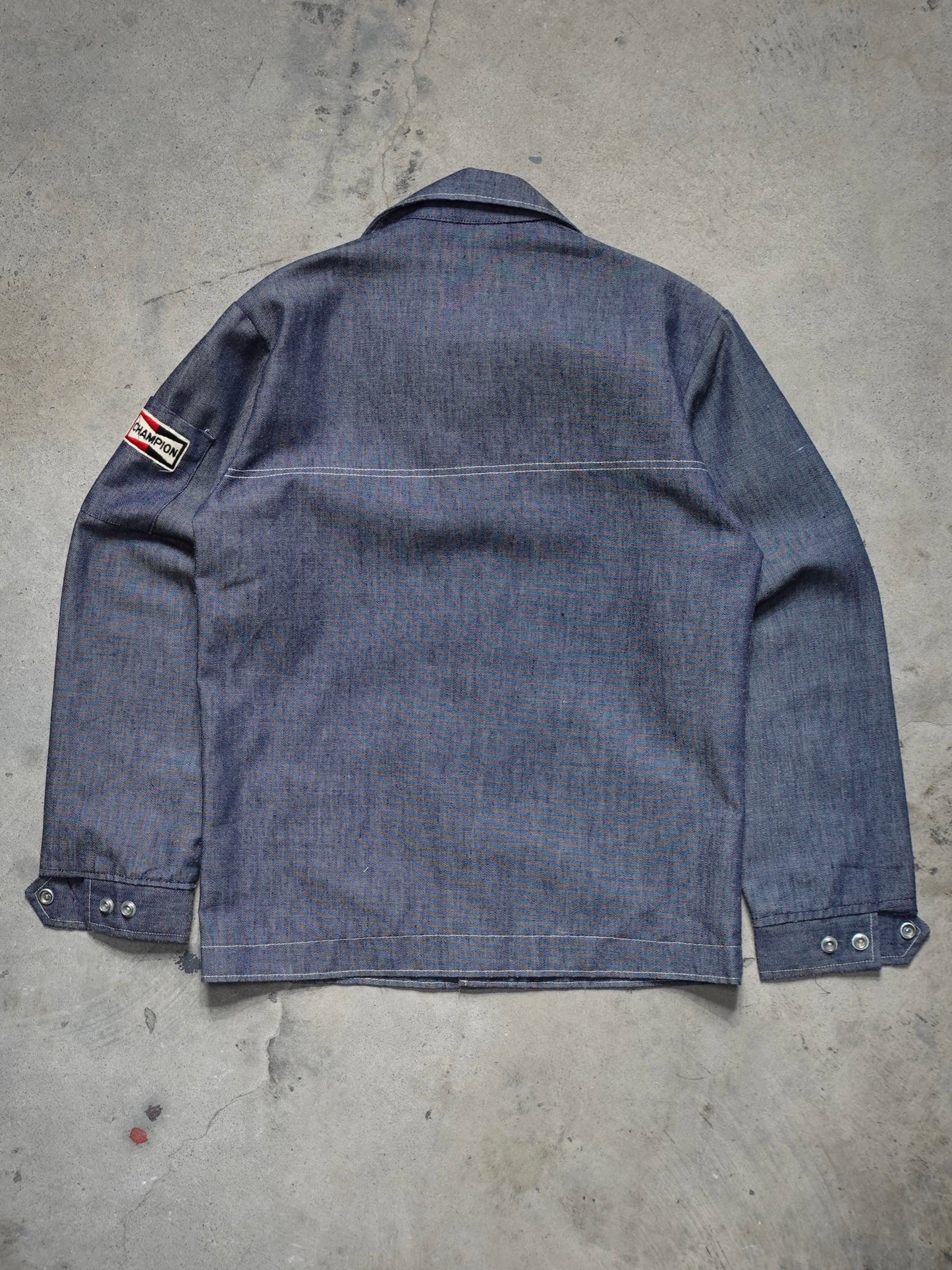 1970S - CHAMPION CHAMBRAY TRUCKER JACKET