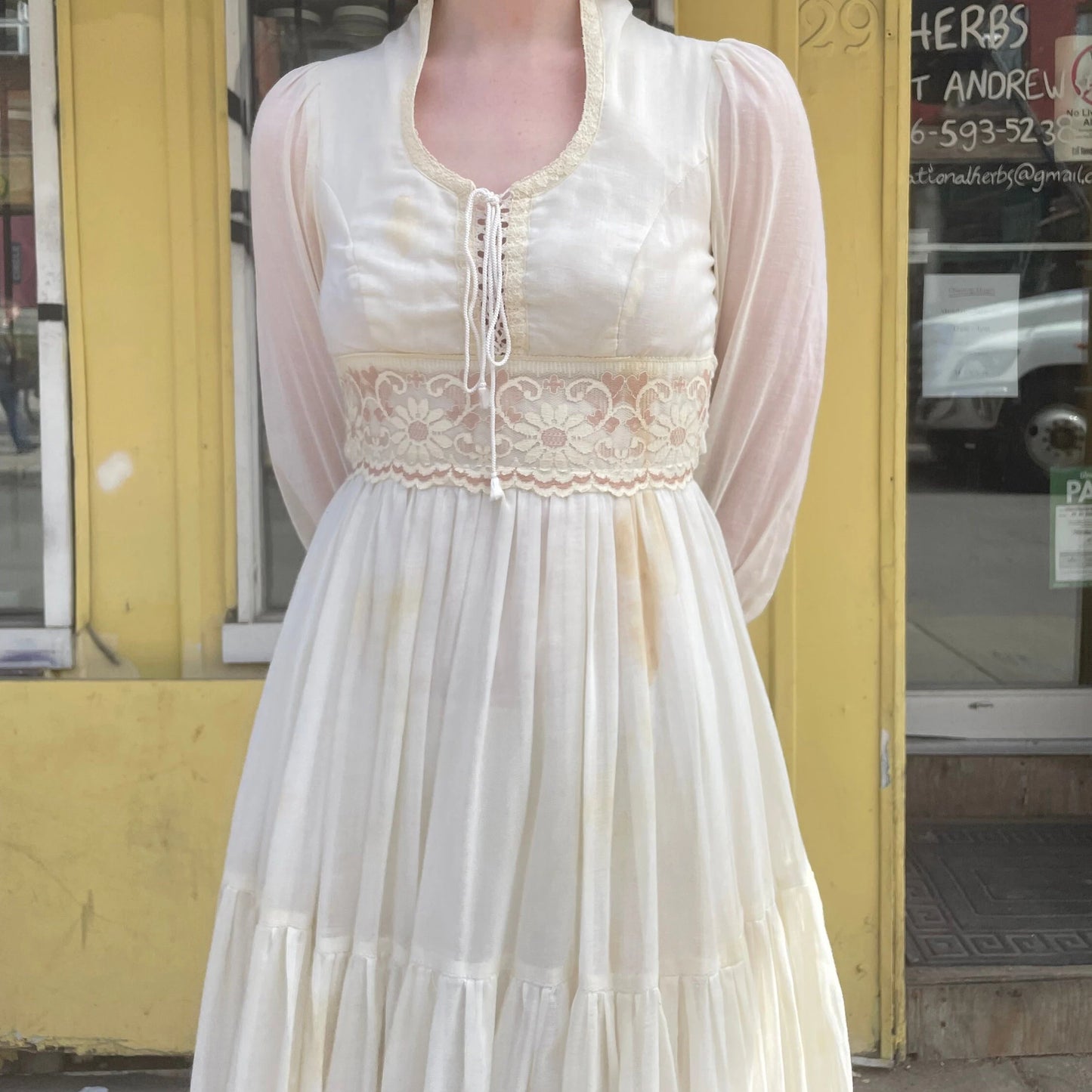 1970S - GUNNE SAX DRESS