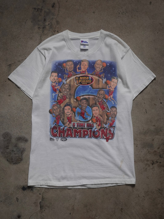 1990S - PRO PLAYER BULLS NBA CHAMPIONS T-SHIRT