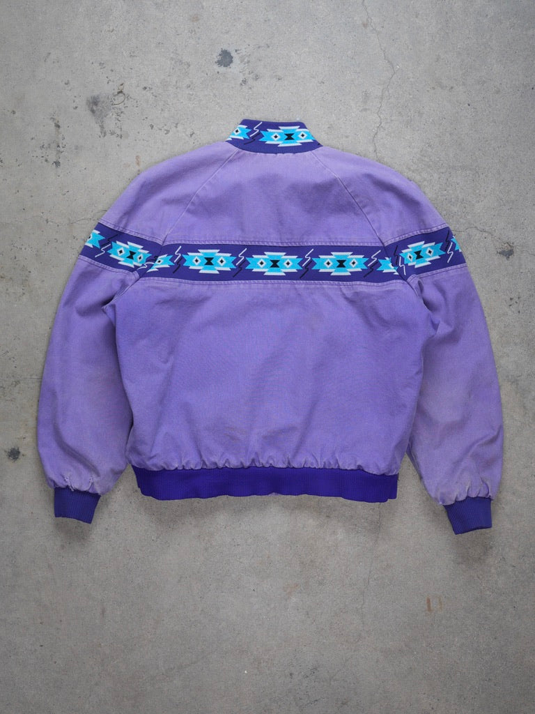 1980S - SOUTHWESTERN BRUSH POPPER JACKET