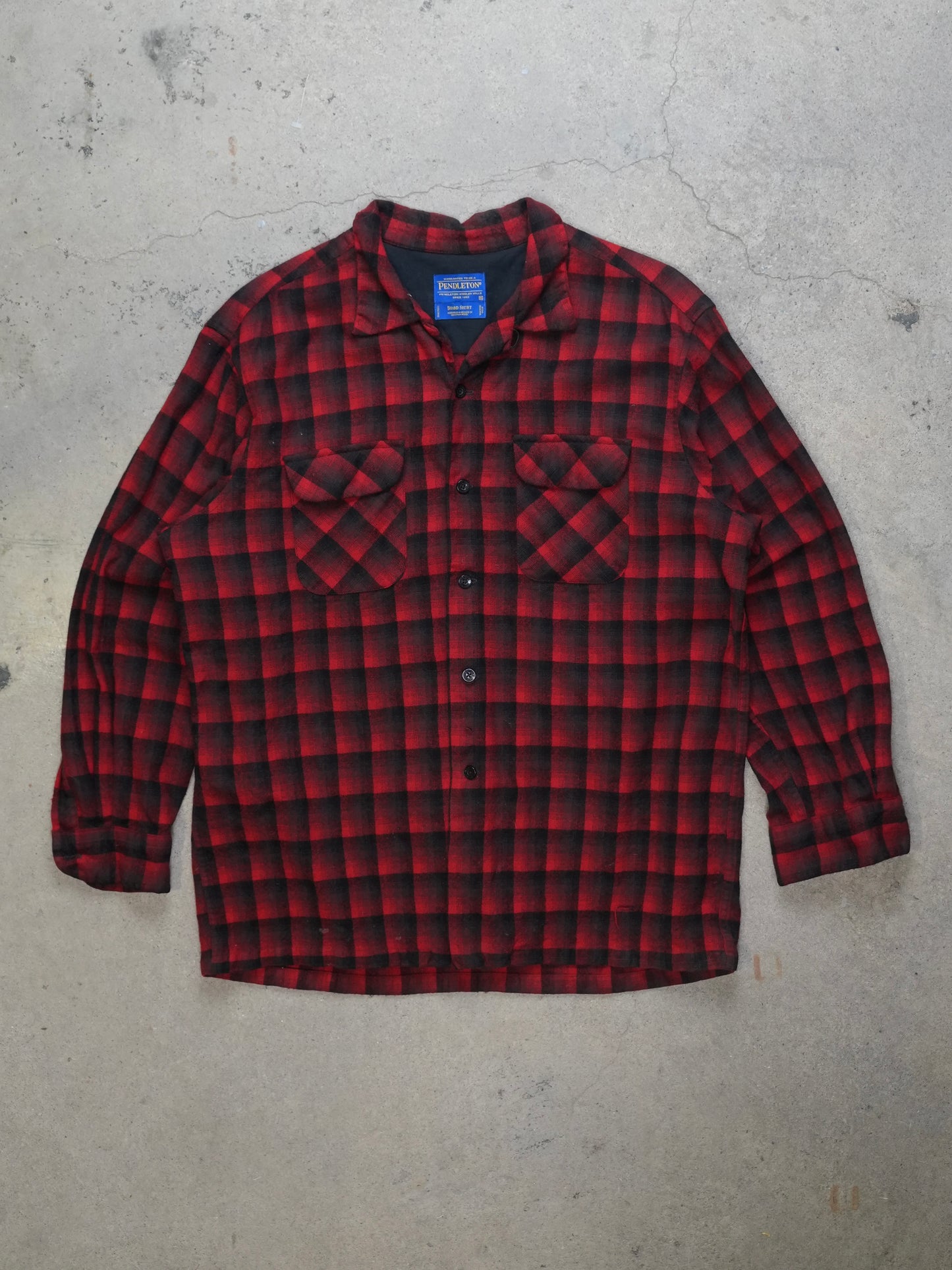 2000S - PENDLETON PLAID FLANNEL SHIRT