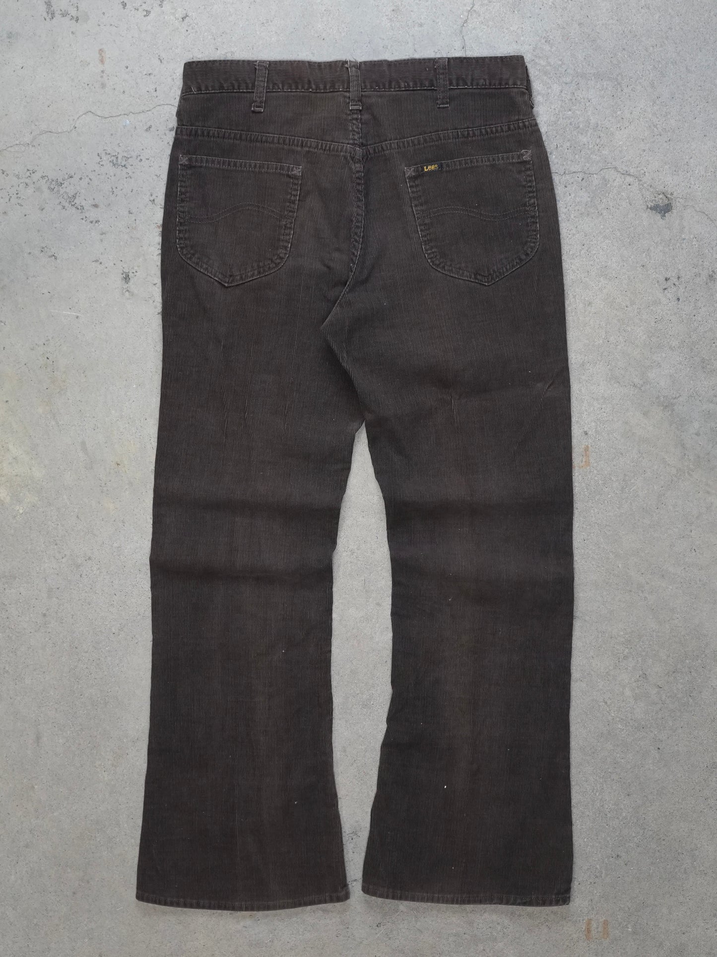 1970S - LEE CORDUROY FLARED TROUSERS