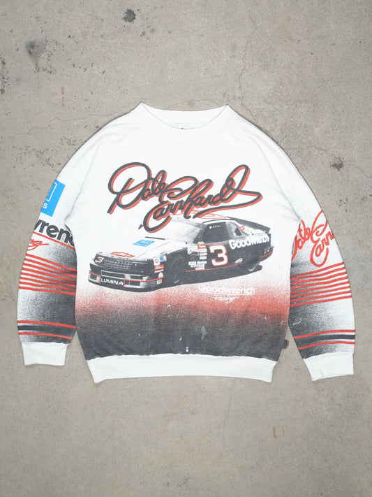 1990S - DALE EARNHARDT NASCAR CREWNECK SWEATSHIRT