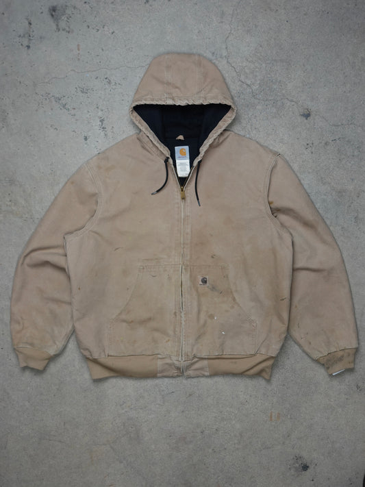 2000S - CARHARTT J25 HOODED DUCK CANVAS JACKET