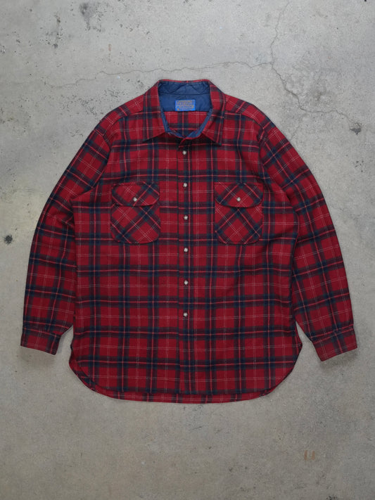 1990S/2000S - PENDLETON PLAID FLANNEL SHIRT