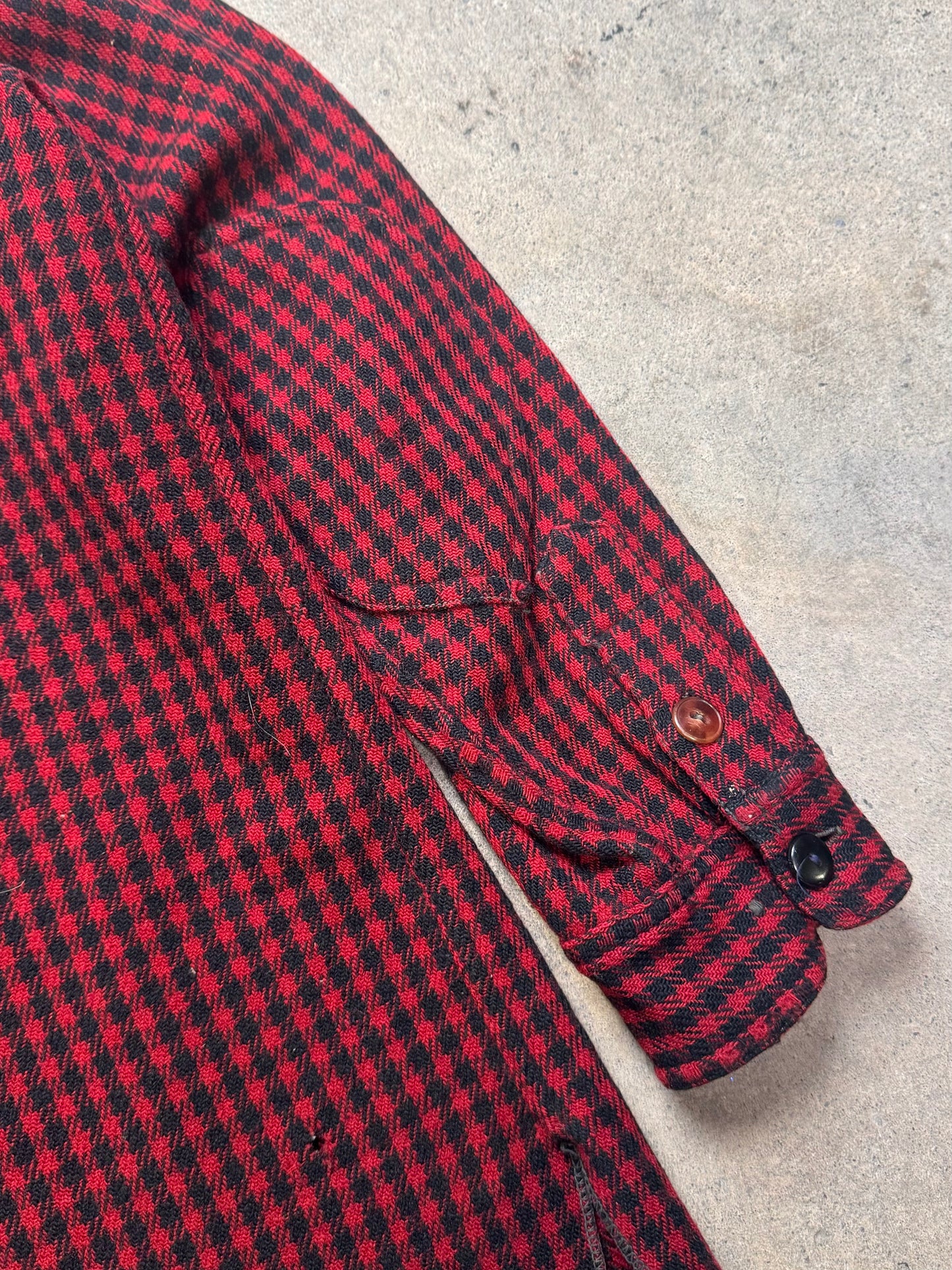 1960S - CHIPPEWA WOOL FLANNEL SHIRT