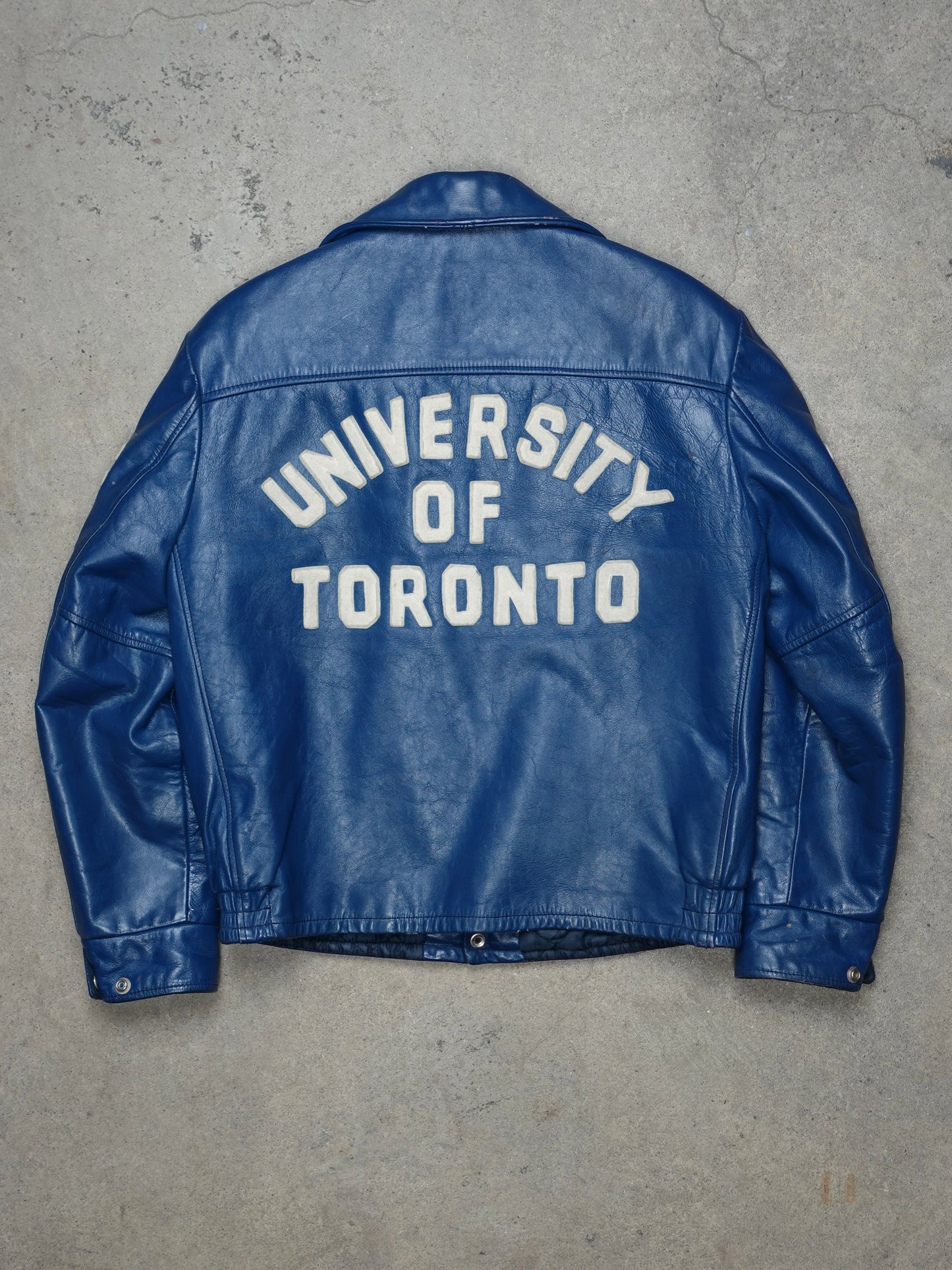 1980S - UNIVERSITY OF TORONTO LETTERMAN JACKET