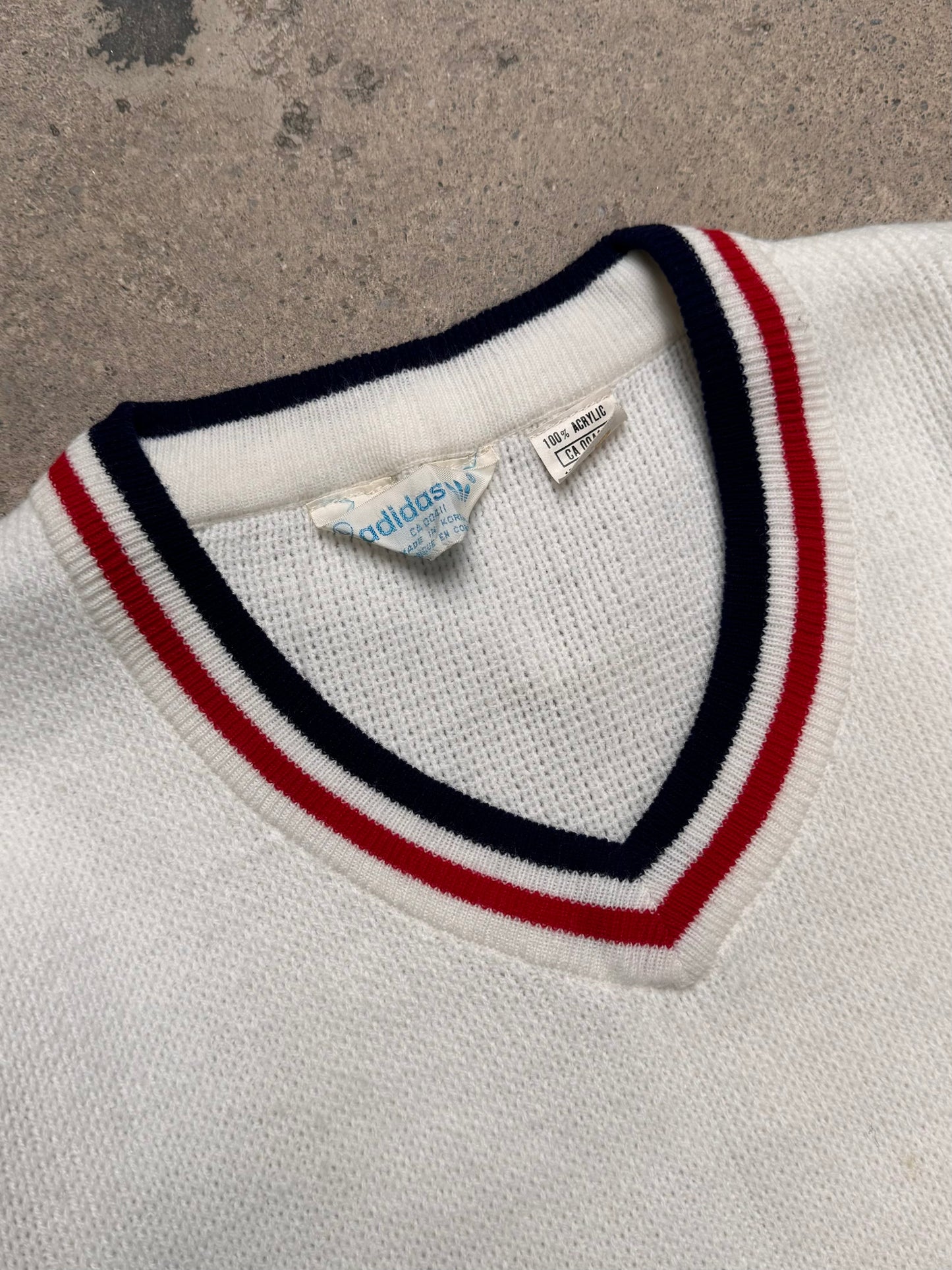 1980S - ADIDAS TENNIS SWEATER