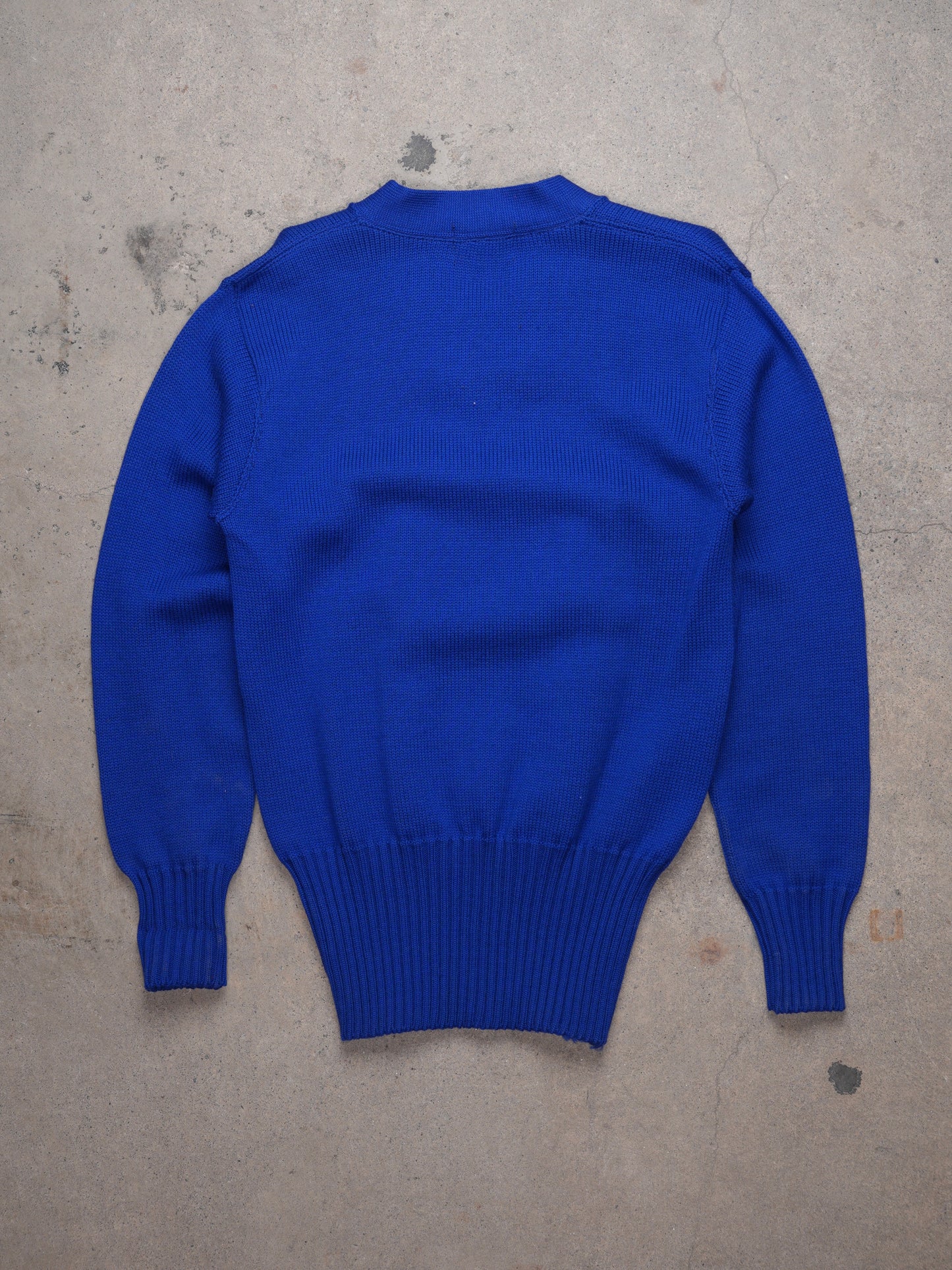 1950S - COANE BRAND LETTERMAN KNIT PULLOVER SWEATER