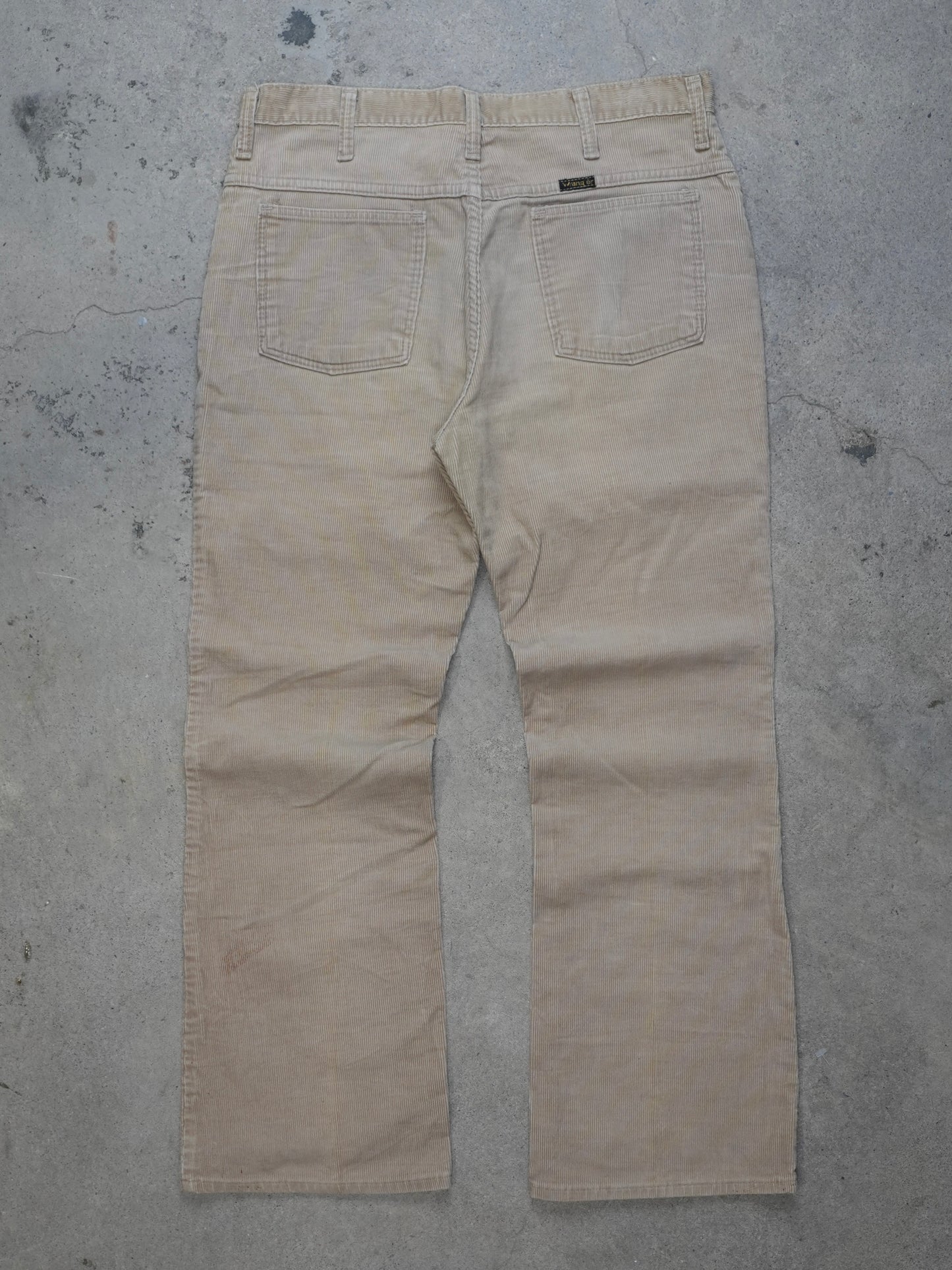 1970S - WRANGLER CORDUROY FLARED TROUSERS