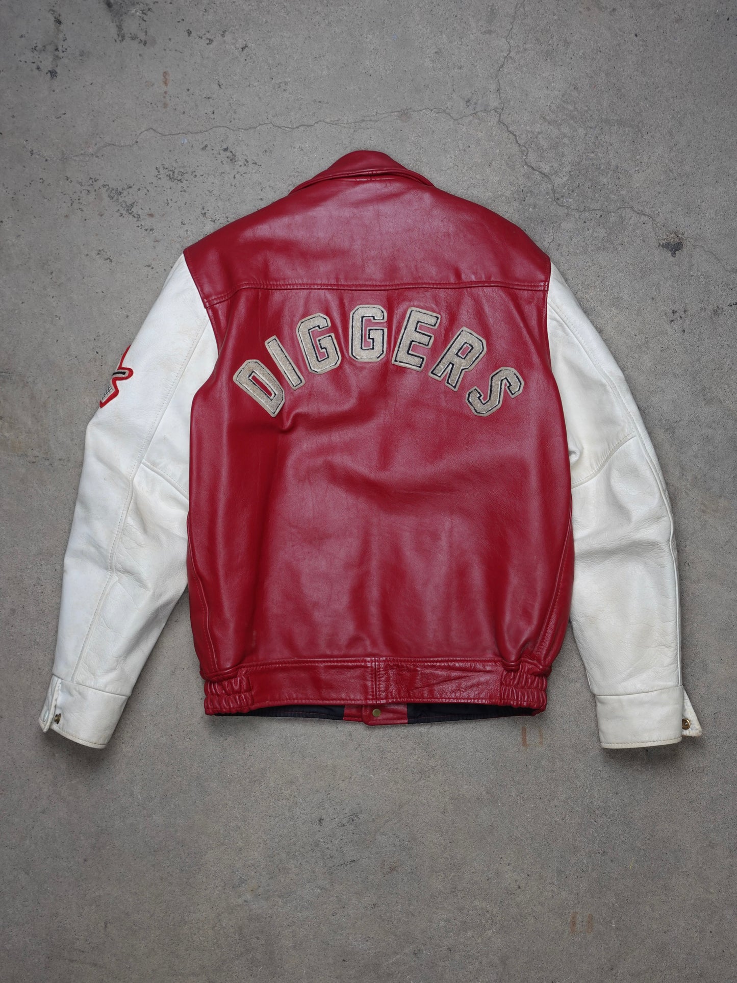 1980S - DUFFERIN BROOMBALL VARSITY JACKET