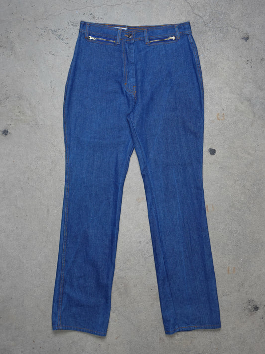 K-Mart Classic Straight-Leg Blue Jeans (M)