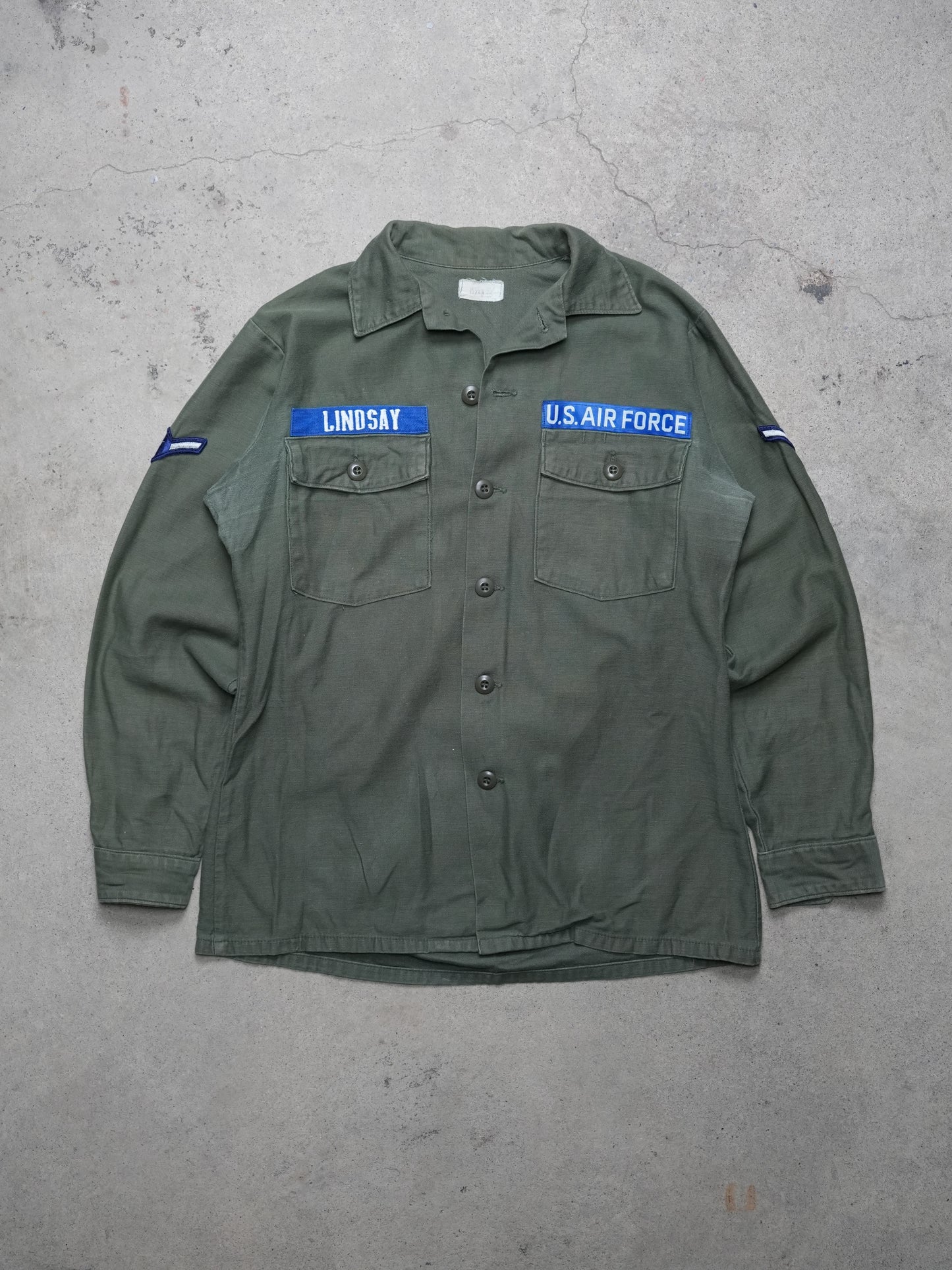 1970S - OG107 "AIRFORCE" UTILITY SHIRT