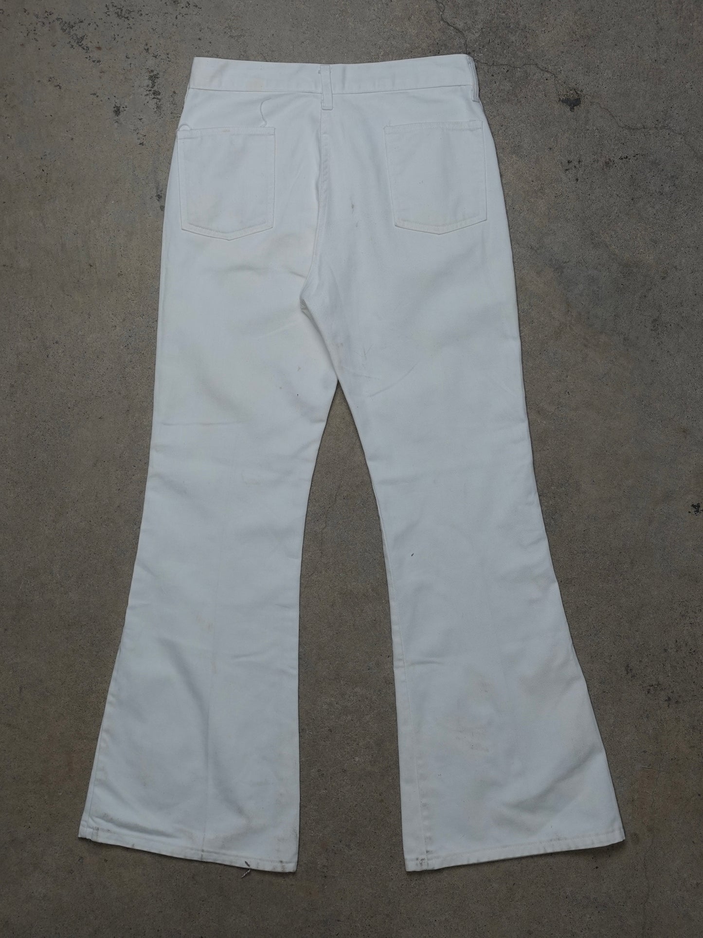 1970S - RAPPERS FLARED PATCH POCKET BELLBOTTOM TROUSERS