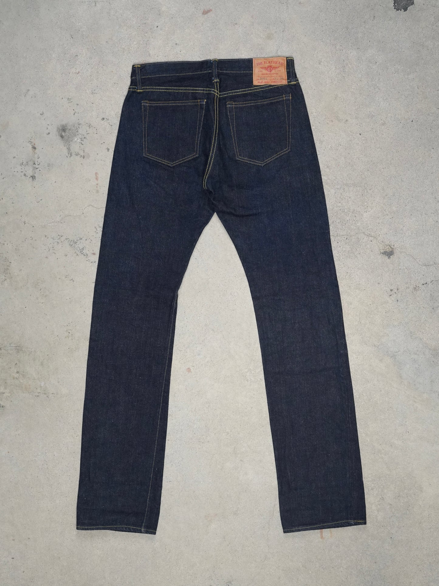 2000S - THE FLAD HEAD 3001 31X31 JAPANESE DENIM JEANS