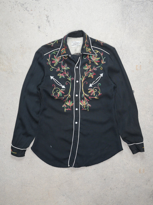 California ranchwear  Embroidered Western Shirt (S)