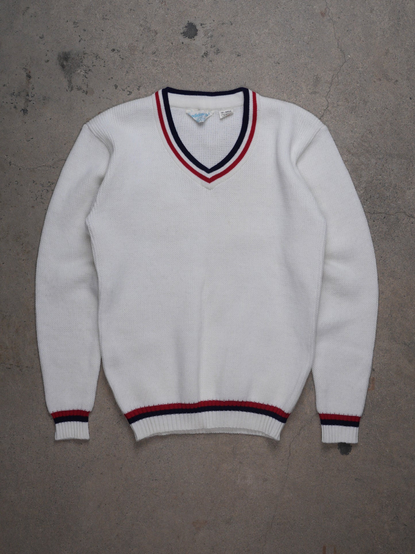 1980S - ADIDAS TENNIS SWEATER