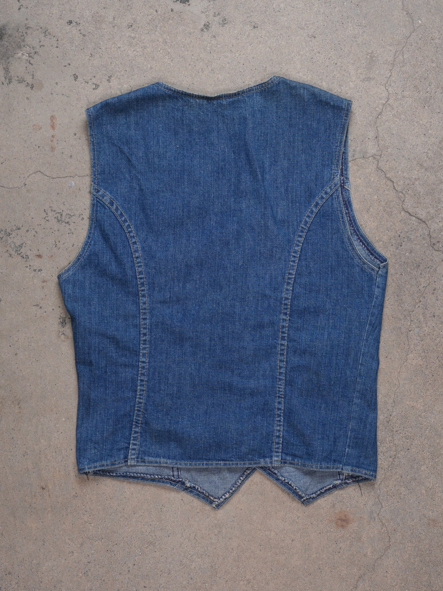 1970S/80S - WRANGLER "RAPID TRANSIT" DENIM VEST