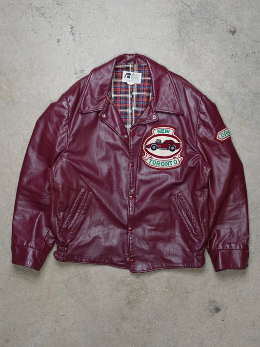 1980S - TORONTO AUTO BODY LEATHER JACKET