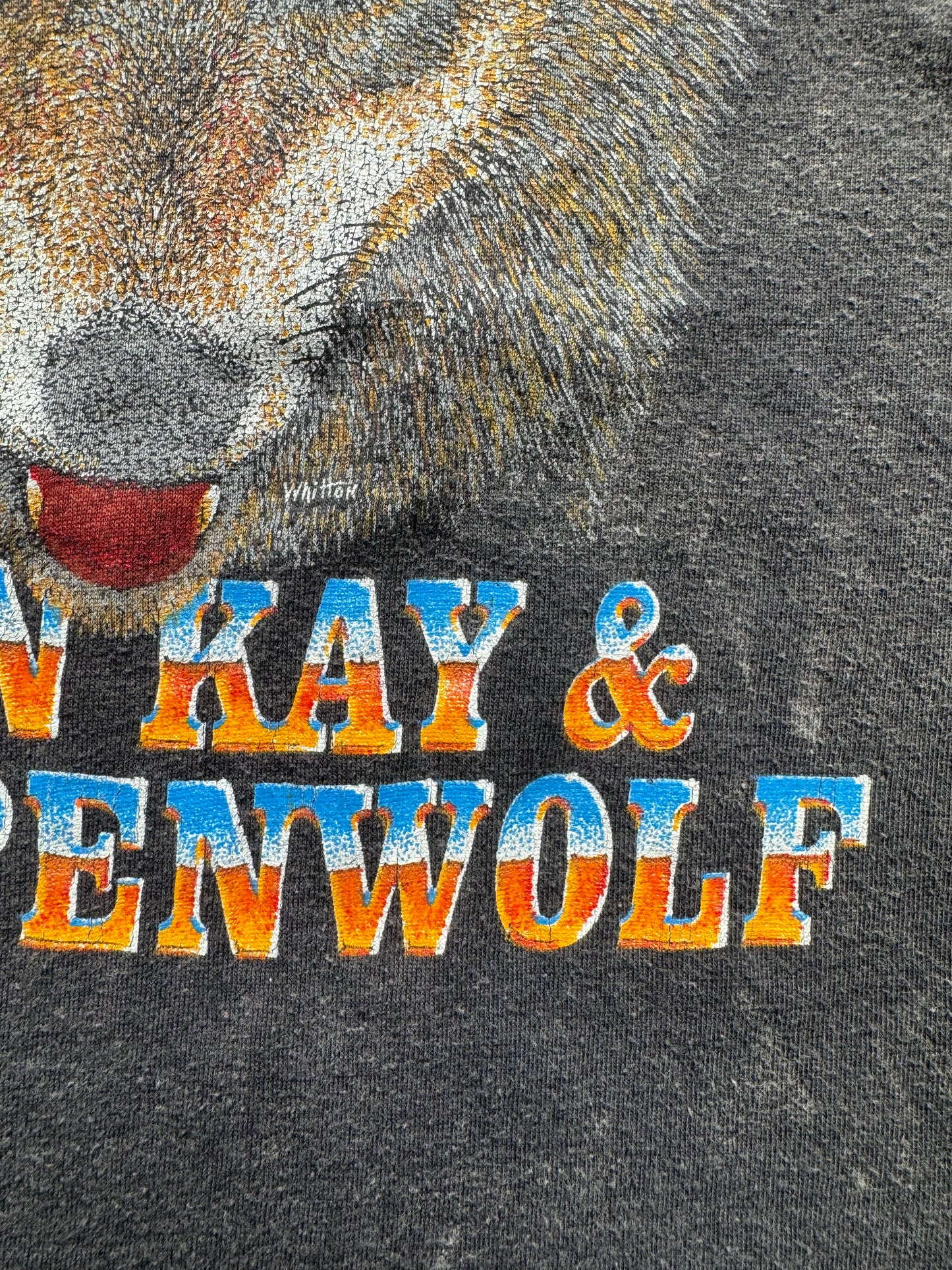 1980S - JOHN KAY & STEPPENWOLF T-SHIRT