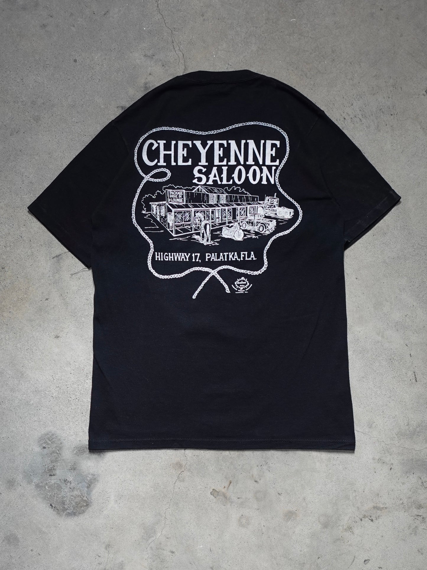 1990S - DAYTONA BIKE WEEK CHEYENNE SALOON T-SHIRT