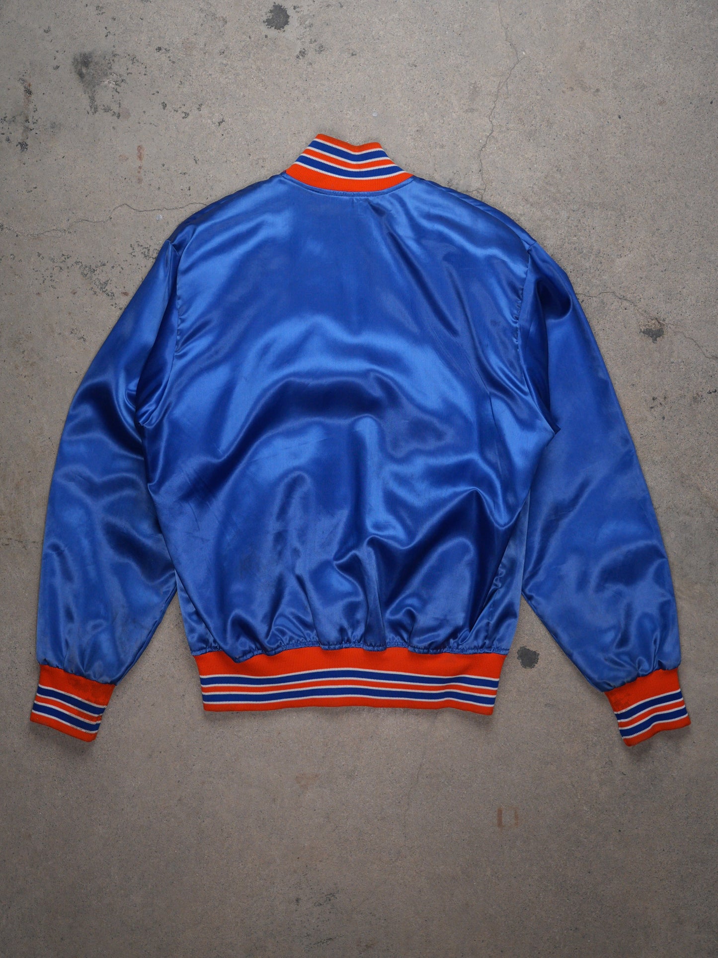 1980S - FLORIDA GATORS SATIN VARSITY BOMBER JACKET