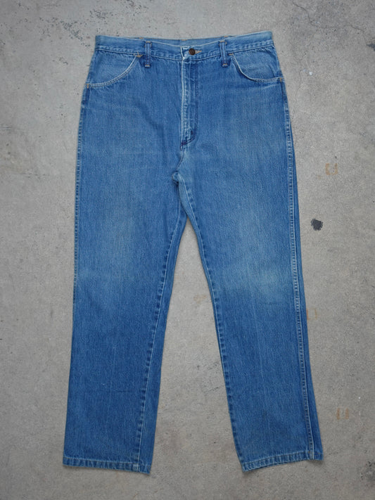 1980S - RUSTLER COWBOY CUT DENIM JEANS