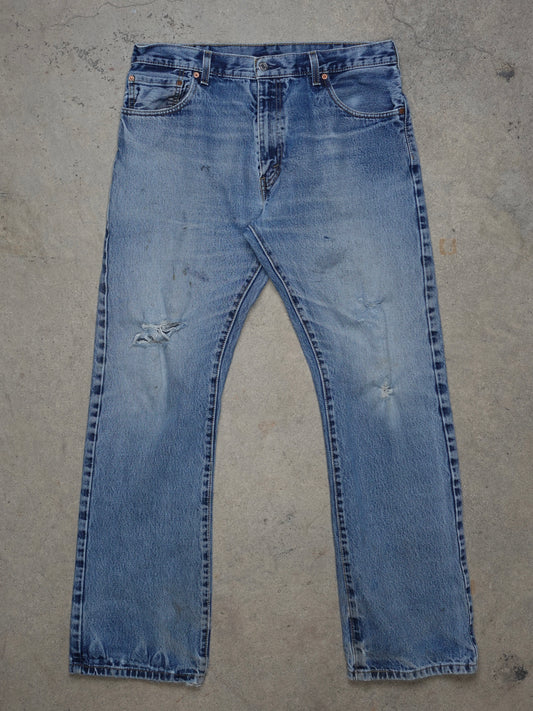 2000S - LEVIS 517 RED TAB BOOT CUT DENIM JEANS