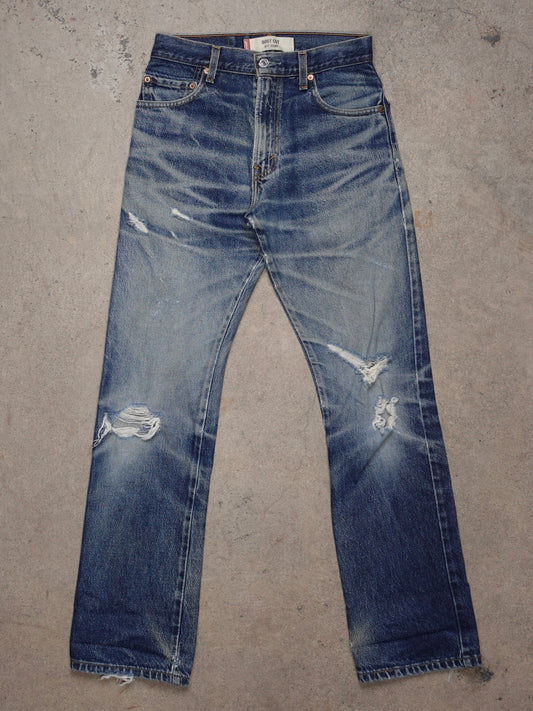 2000S - LEVIS 517 DISTRESSSTED DENIM JEANS