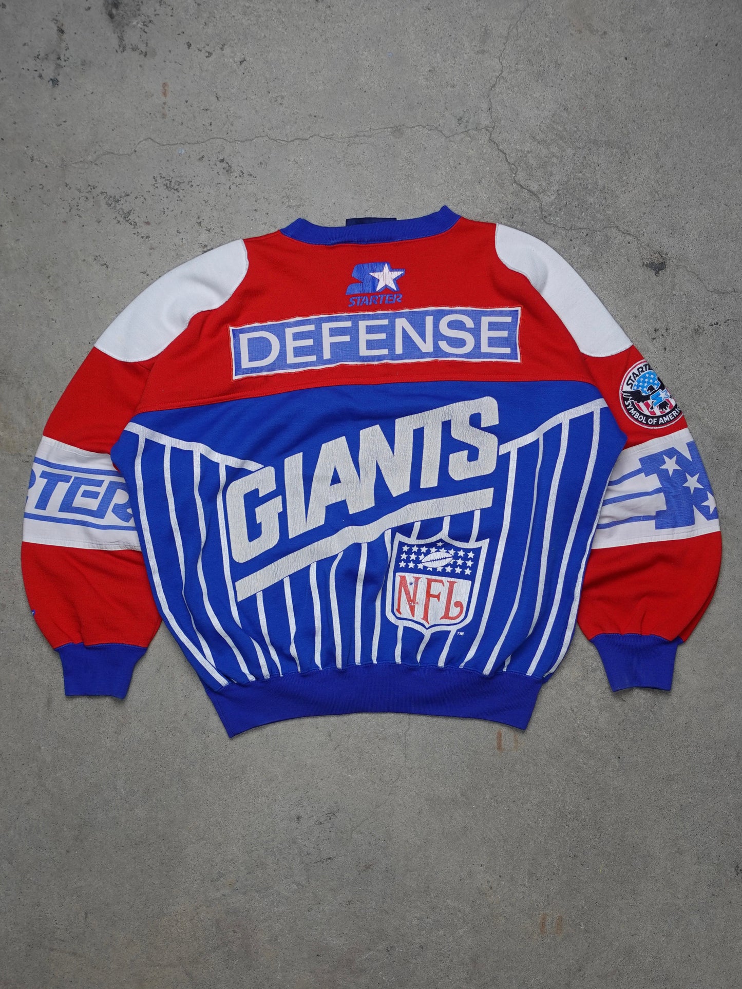 1990S - NY GIANTS STARTER CREWNECK