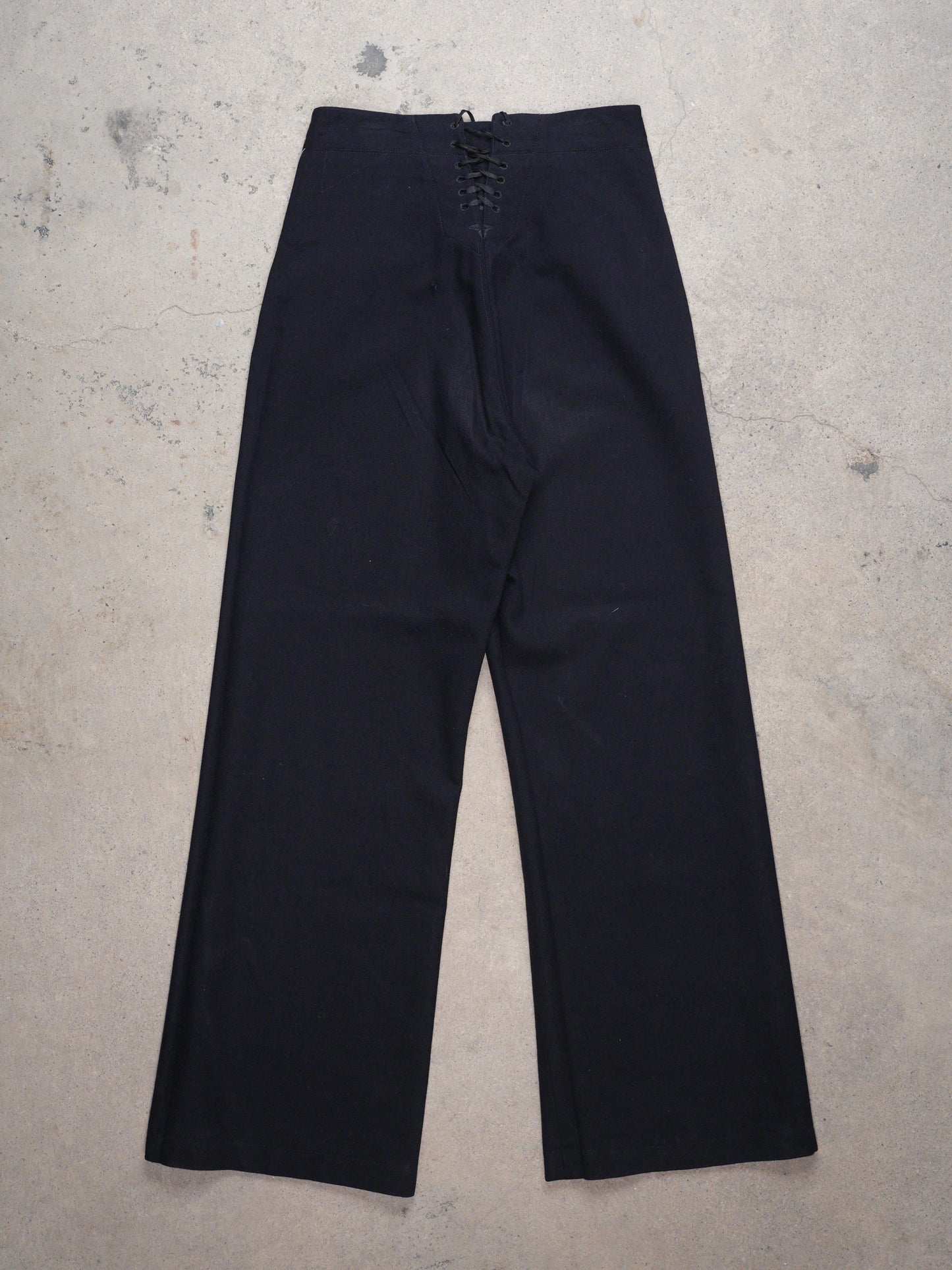 1950S - US NAVY "CRACKER JACK" WOOL BELL BOTTOMS