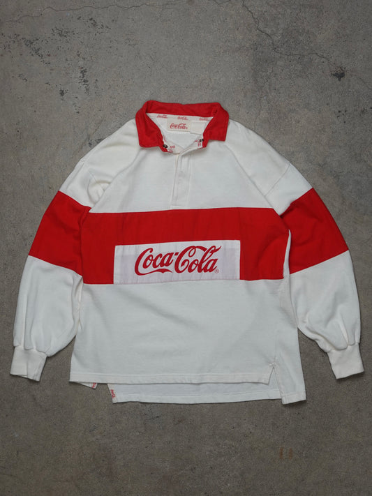 1990S - COCA COLA RUGBY SHIRT